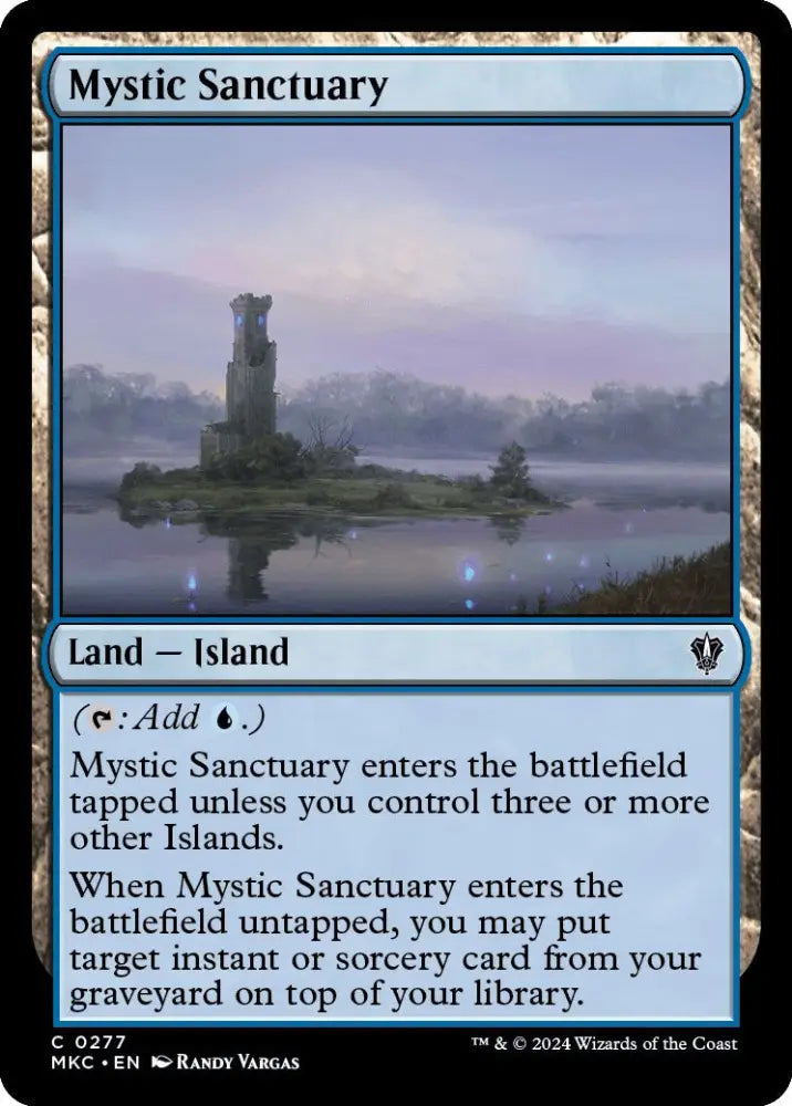 Mystic Sanctuary [Murders at Karlov Manor Commander] - MTG Single