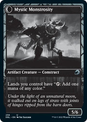 Mystic Skull // Mystic Monstrosity [Innistrad: Double Feature] - MTG Single