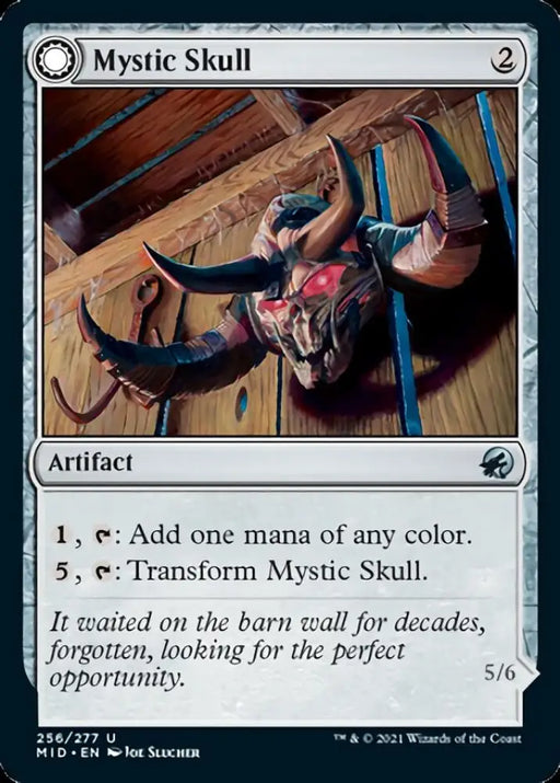 Mystic Skull // Mystic Monstrosity [Innistrad: Midnight Hunt] - MTG Single
