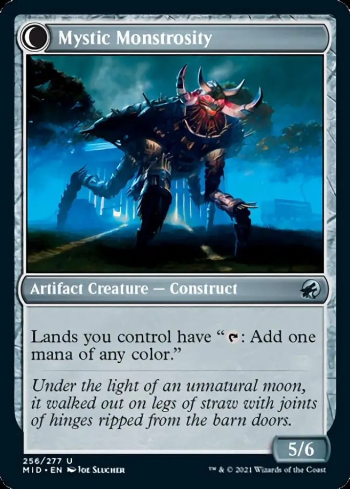Mystic Skull // Mystic Monstrosity [Innistrad: Midnight Hunt] - MTG Single