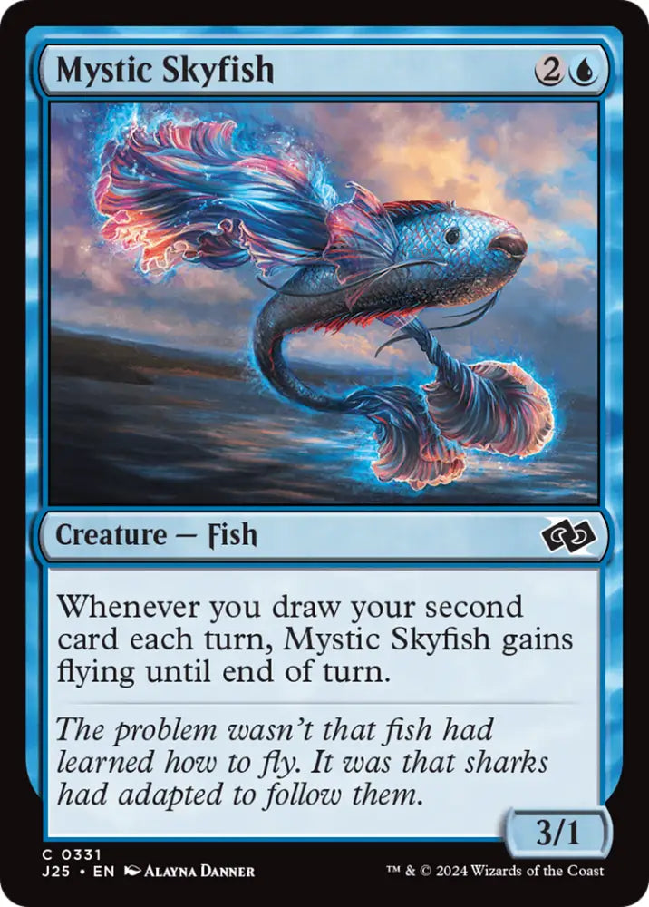 Mystic Skyfish [Foundations Jumpstart] - MTG Single