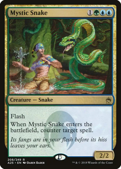 Mystic Snake [Masters 25] - MTG Single