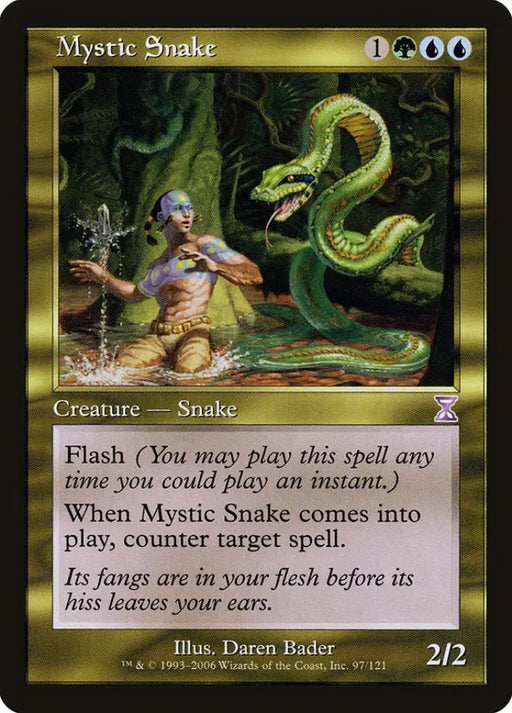 Mystic Snake [Time Spiral Timeshifted] - MTG Single