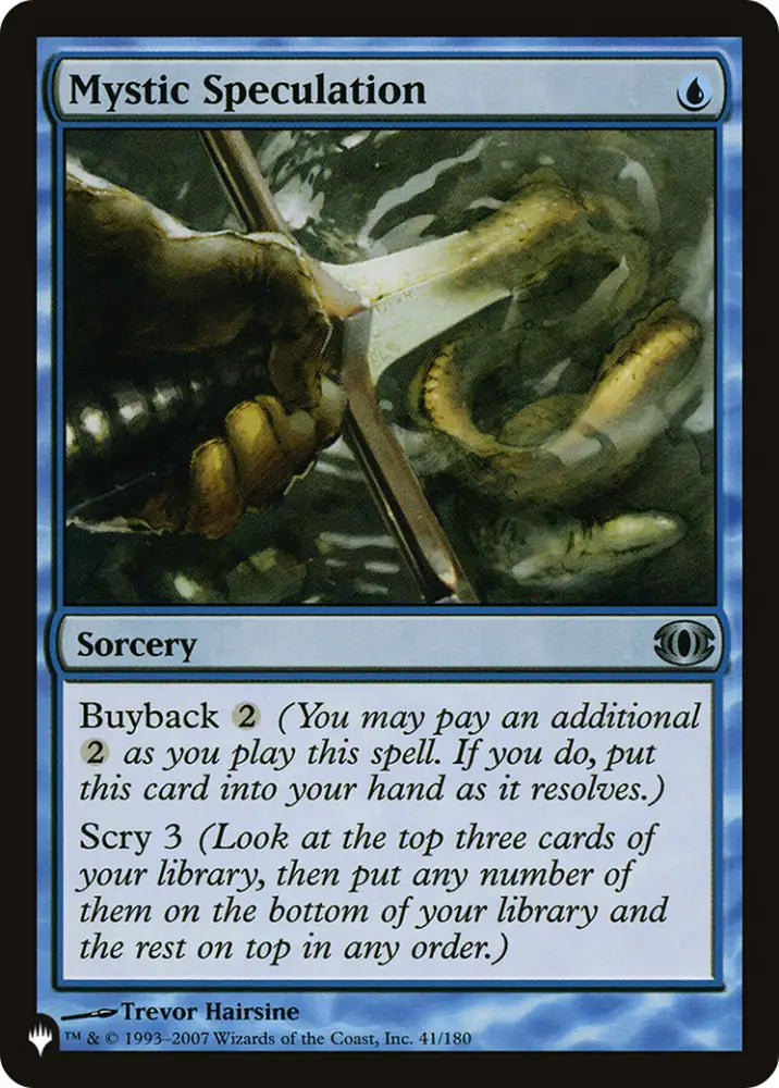 Mystic Speculation [The List] - MTG Single
