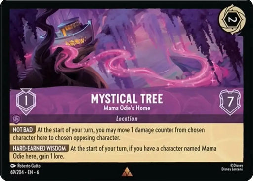 Mystical Tree - Mama Odie’s Home (69/204) [Azurite Sea] - Lorcana Single