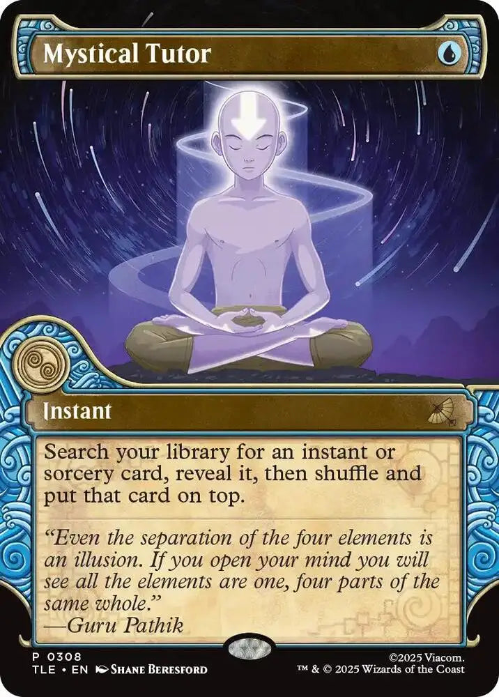 Mystical Tutor (Showcase) (308) [Avatar: The Last Airbender: Eternal-Legal]