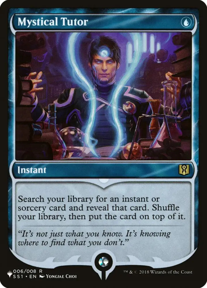 Mystical Tutor [The List] - MTG Single