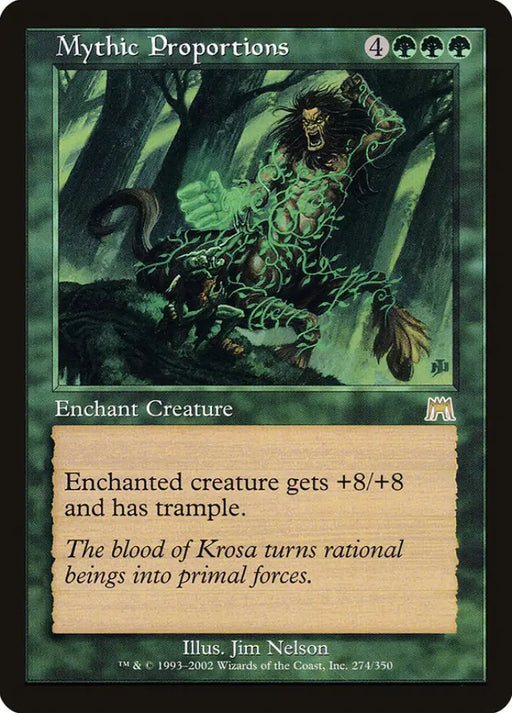 Mythic Proportions [Onslaught] - MTG Single