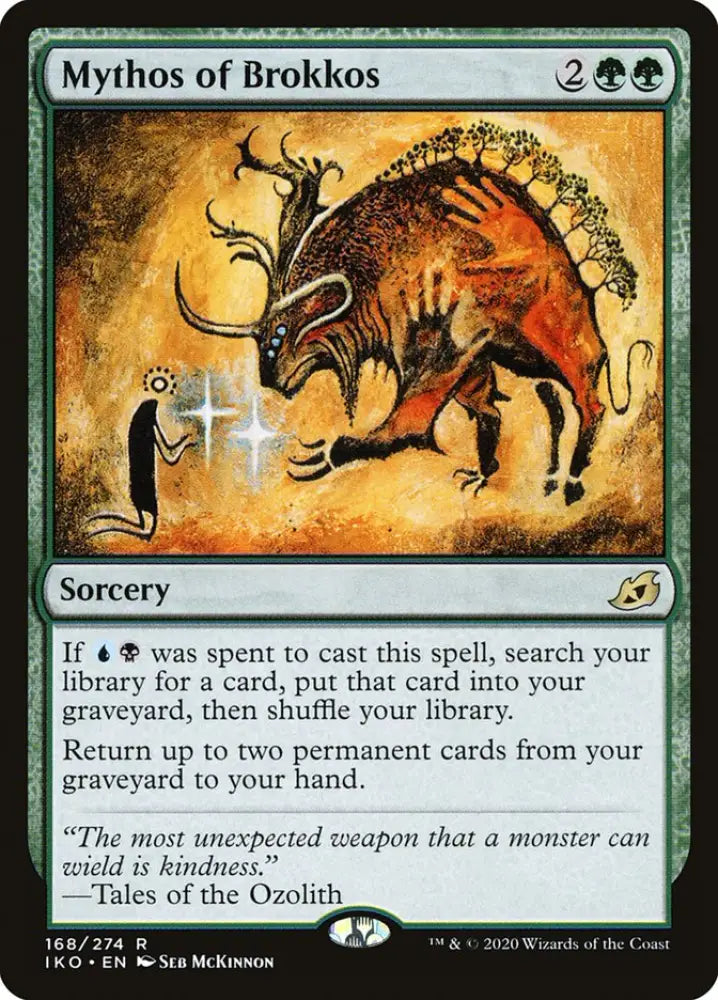 Mythos of Brokkos [Ikoria: Lair of Behemoths] - MTG Single