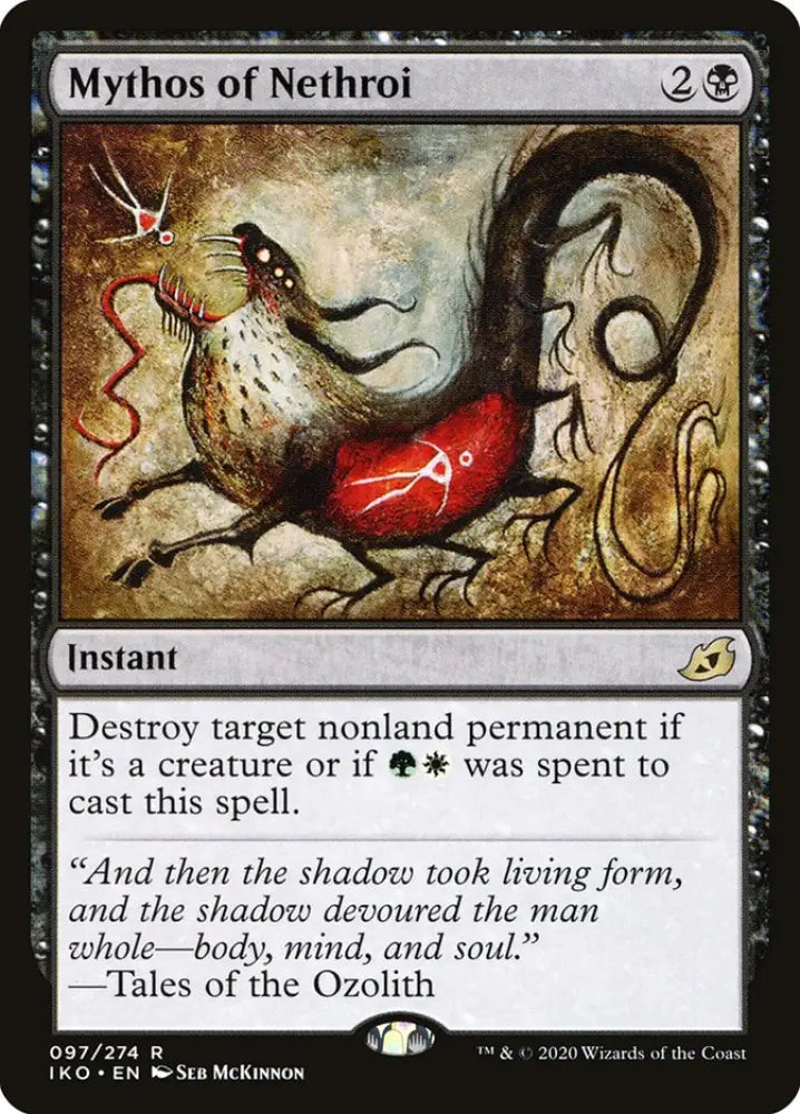 Mythos of Nethroi [Ikoria: Lair of Behemoths] - MTG Single
