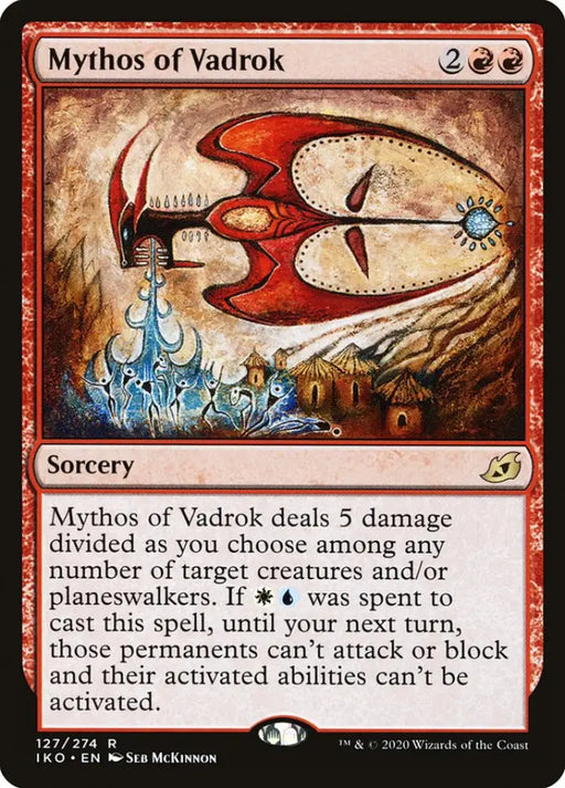 Mythos of Vadrok [Ikoria: Lair of Behemoths] - MTG Single
