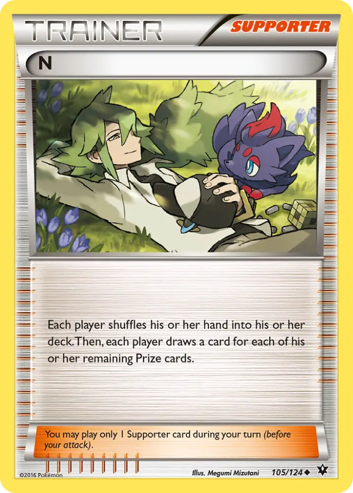 N (105/124) [XY: Fates Collide] - Pokemon Single
