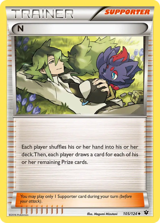 N (105/124) [XY: Fates Collide] - Pokemon Single