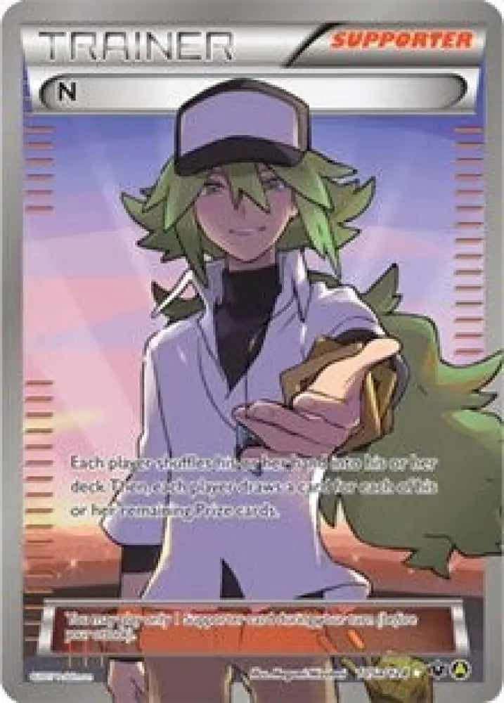 N (105a/124) (Alternate Art Promo) [XY: Fates Collide] - Pokemon Single