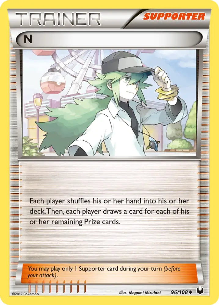N (96/108) [Black & White: Dark Explorers] - Pokemon Single
