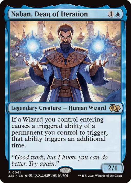 Naban Dean of Iteration (Anime) [Foundations Jumpstart] - MTG Single