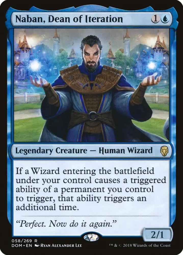 Naban Dean of Iteration [Dominaria] - MTG Single