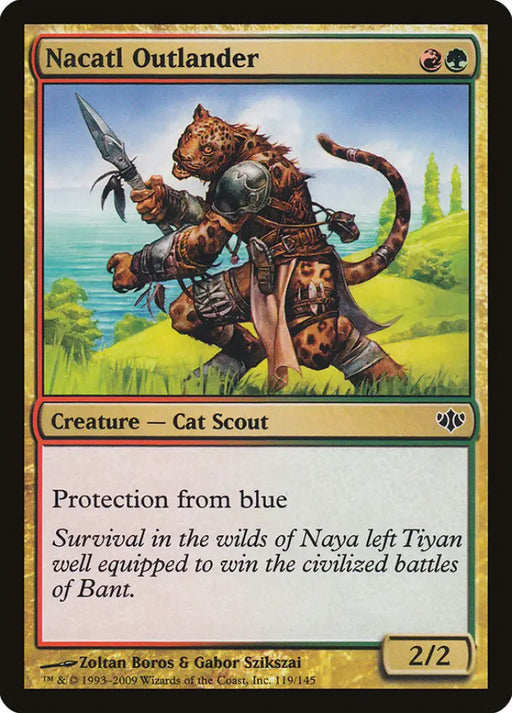 Nacatl Outlander [Conflux] - MTG Single