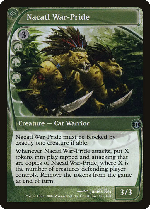 Nacatl War-Pride [Future Sight] - MTG Single