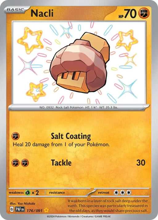Nacli (176/091) [Scarlet & Violet: Paldean Fates] - Pokemon Single