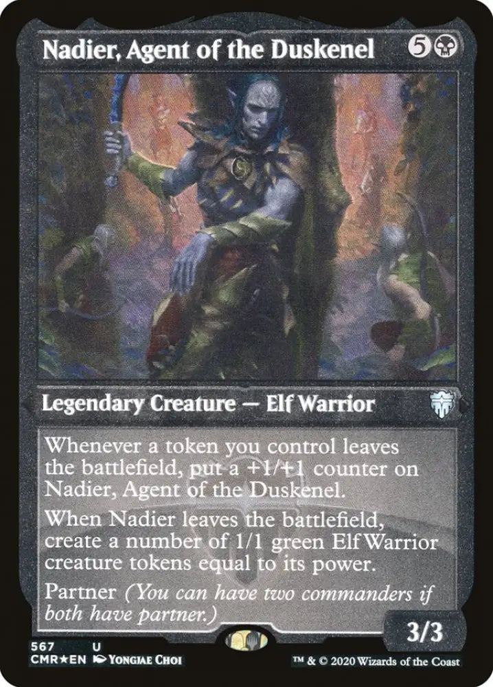 Nadier Agent of the Duskenel (Etched) [Commander Legends] - MTG Single