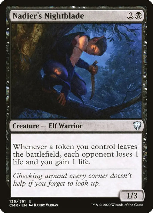 Nadier’s Nightblade [Commander Legends] - MTG Single