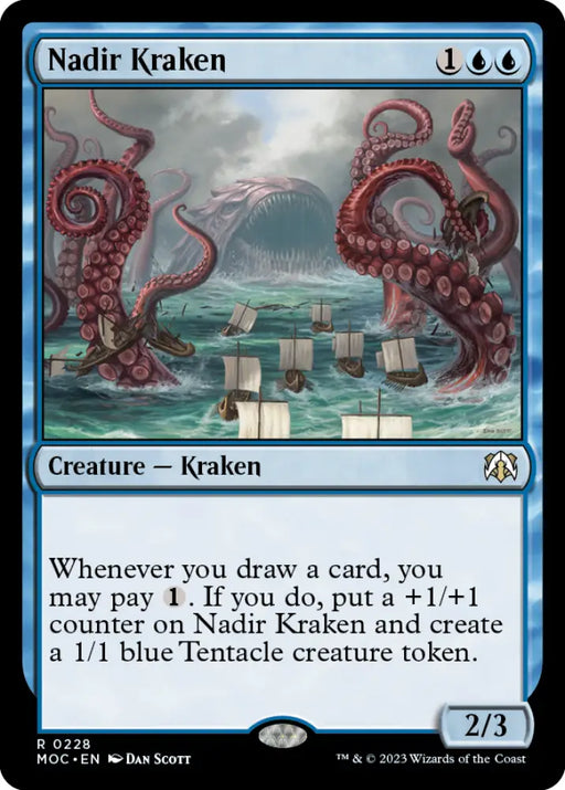 Nadir Kraken [March of the Machine Commander] - MTG Single