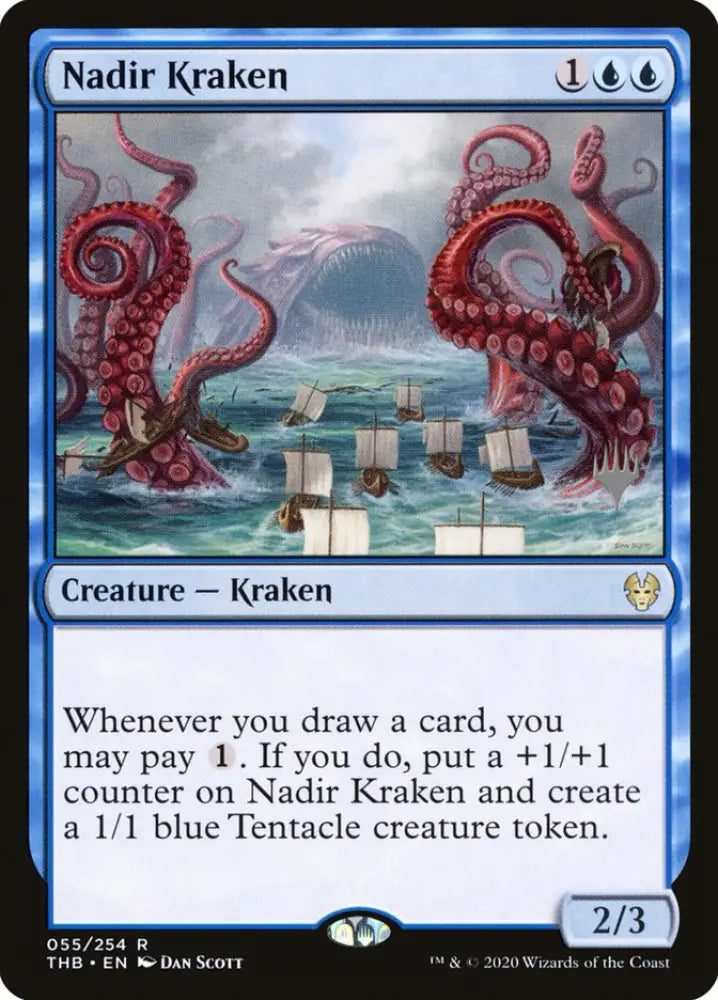 Nadir Kraken (Promo Pack) [Theros Beyond Death Promos] - MTG Single