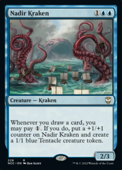 Nadir Kraken [Streets of New Capenna Commander] - MTG Single
