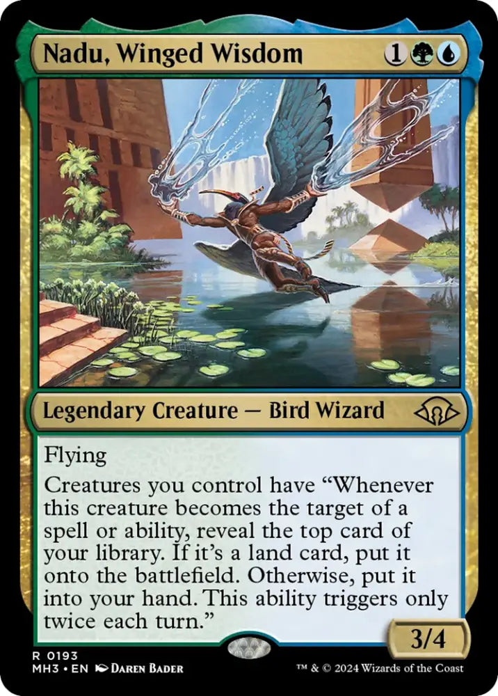 Nadu Winged Wisdom [Modern Horizons 3] - MTG Single