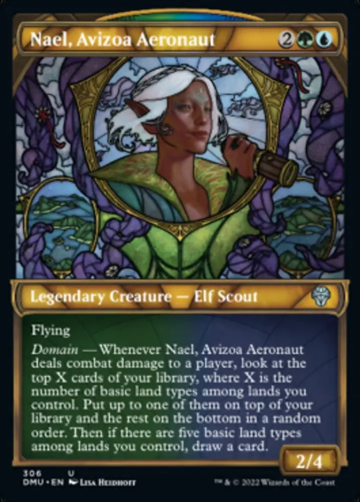 Nael Avizoa Aeronaut (Showcase) [Dominaria United] - MTG Single