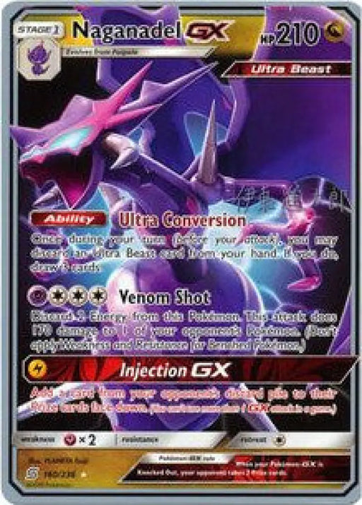 Naganadel GX (160/236) (Mind Blown - Shintaro Ito) [World Championships 2019] - Pokemon Single