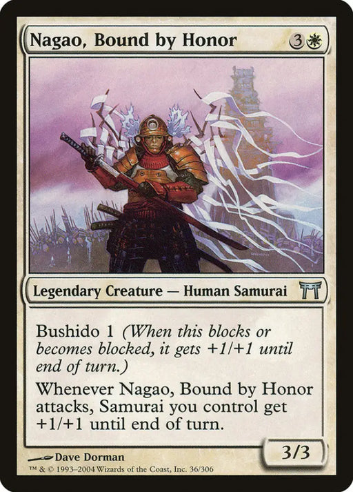 Nagao Bound by Honor [Champions of Kamigawa] - MTG Single