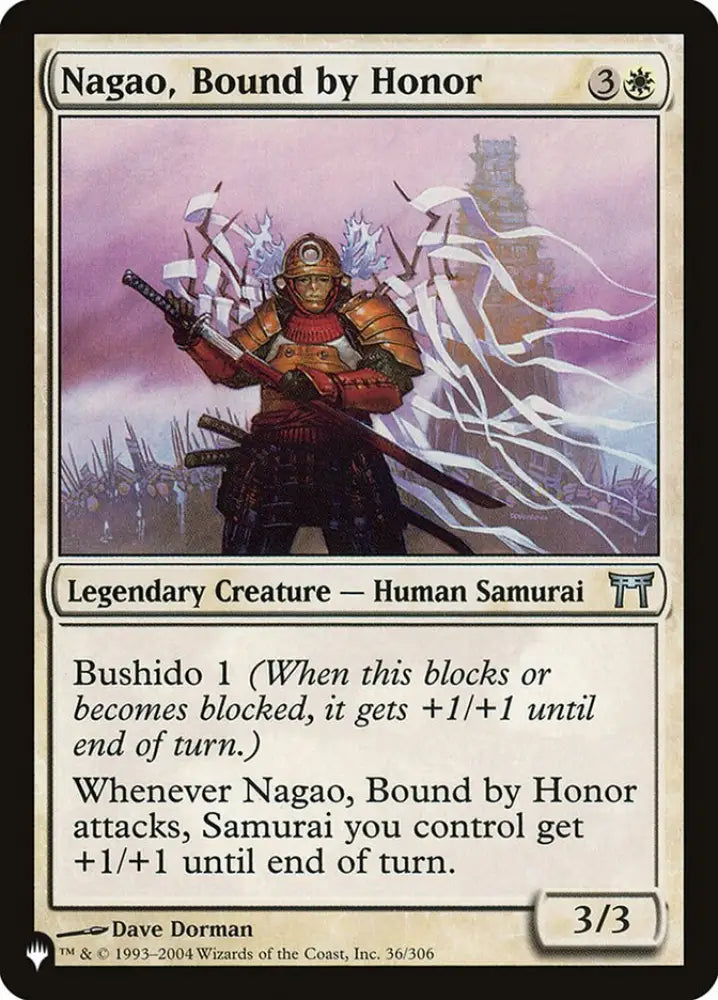 Nagao Bound by Honor [The List] - MTG Single