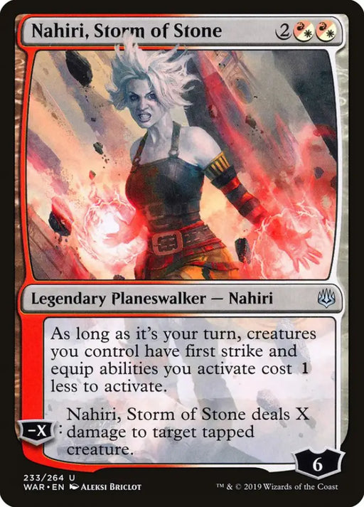 Nahiri Storm of Stone [War of the Spark] - MTG Single