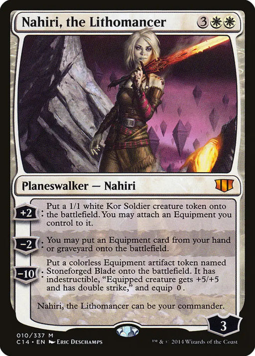 Nahiri the Lithomancer [Commander 2014] - MTG Single