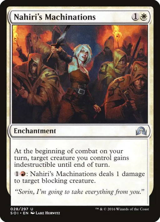 Nahiri’s Machinations [Shadows over Innistrad] - MTG Single