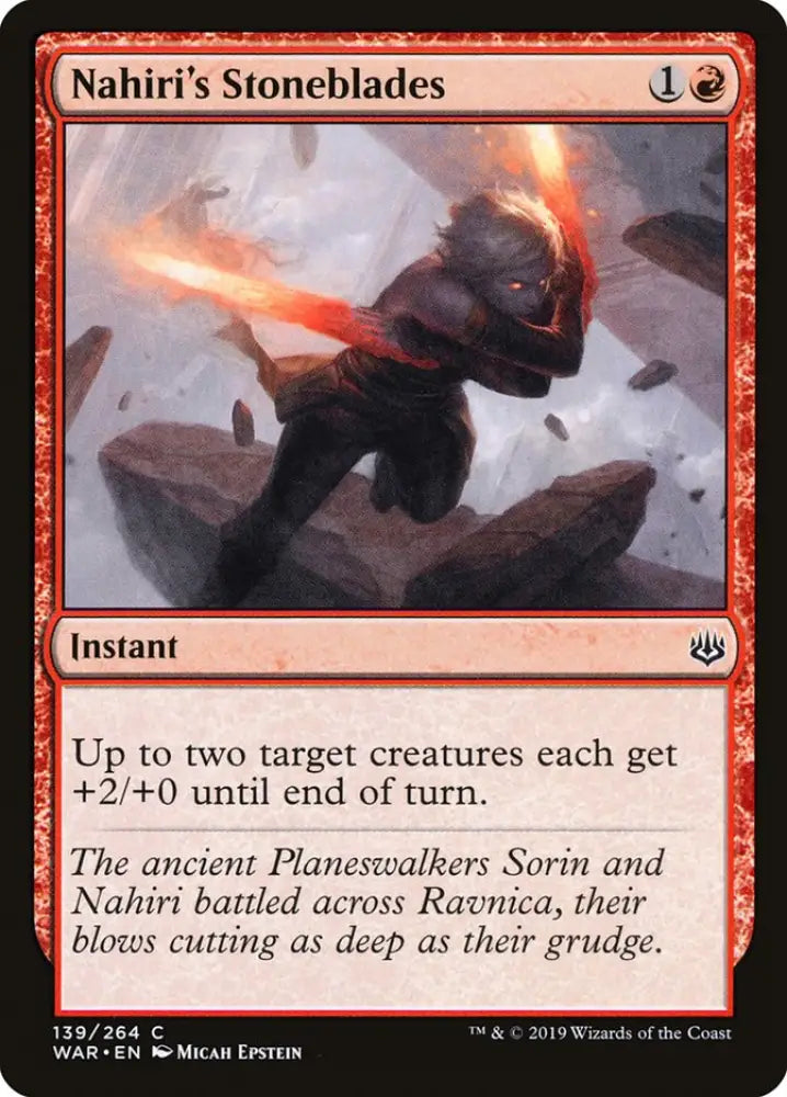 Nahiri’s Stoneblades [War of the Spark] - MTG Single