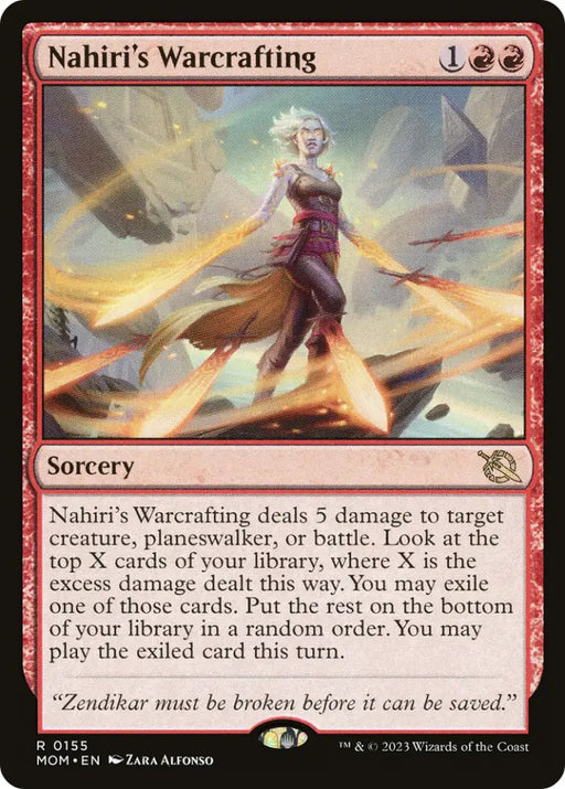 Nahiri’s Warcrafting [March of the Machine] - MTG Single