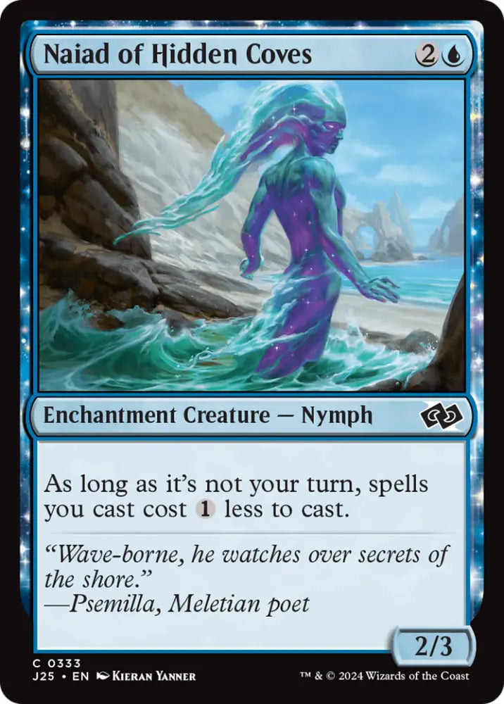 Naiad of Hidden Coves [Foundations Jumpstart] - MTG Single