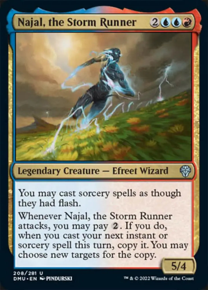 Najal the Storm Runner [Dominaria United] - MTG Single
