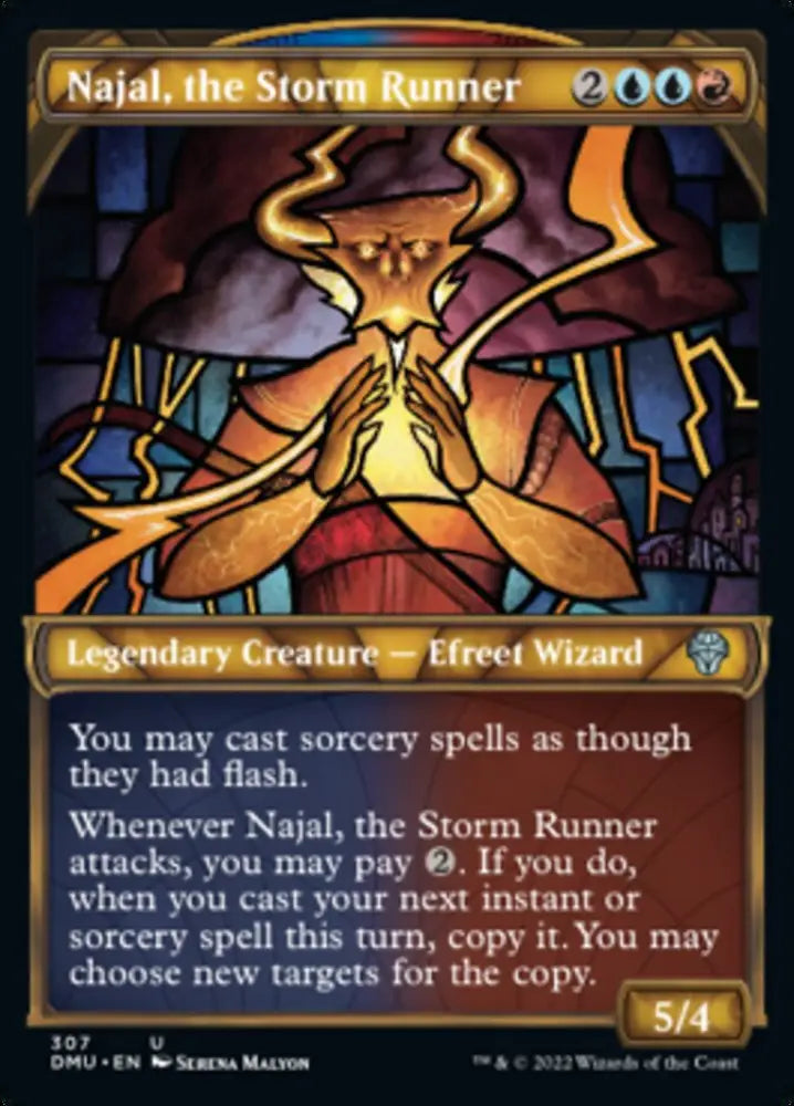 Najal the Storm Runner (Showcase) [Dominaria United] - MTG Single