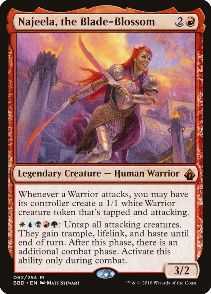 Najeela the Blade-Blossom [Battlebond] - MTG Single