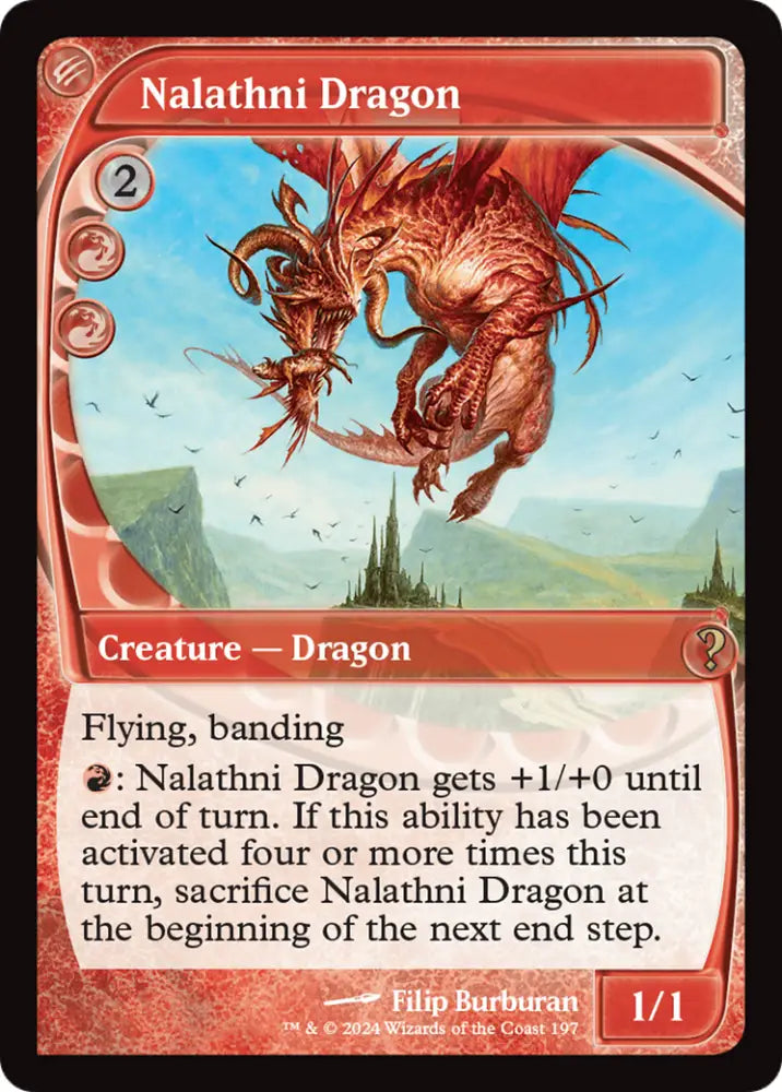 Nalathni Dragon (Future Sight) [Mystery Booster 2] - MTG Single