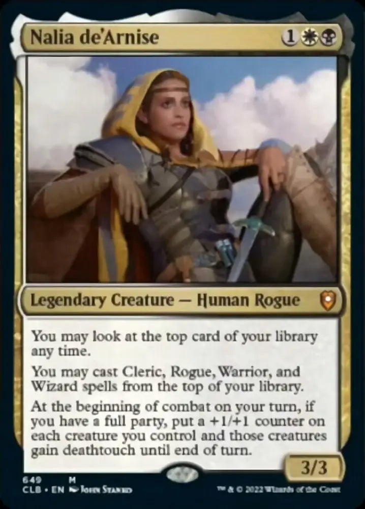 Nalia de’Arnise [Commander Legends: Battle for Baldur’s Gate] - MTG Single