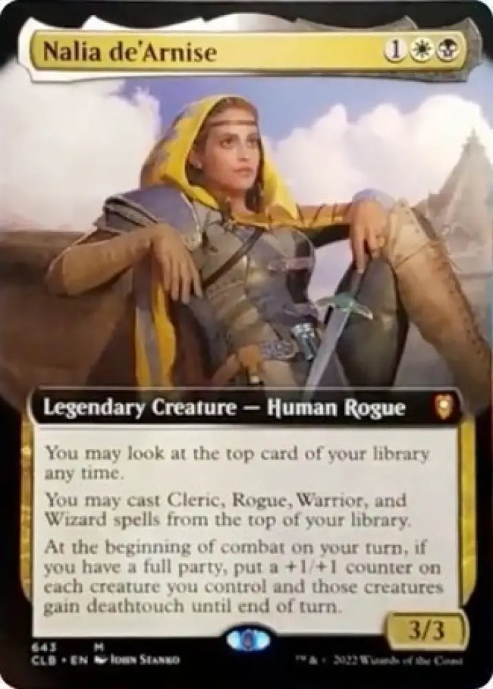 Nalia de’Arnise (Extended Art) [Commander Legends: Battle for Baldur’s Gate] - MTG Single