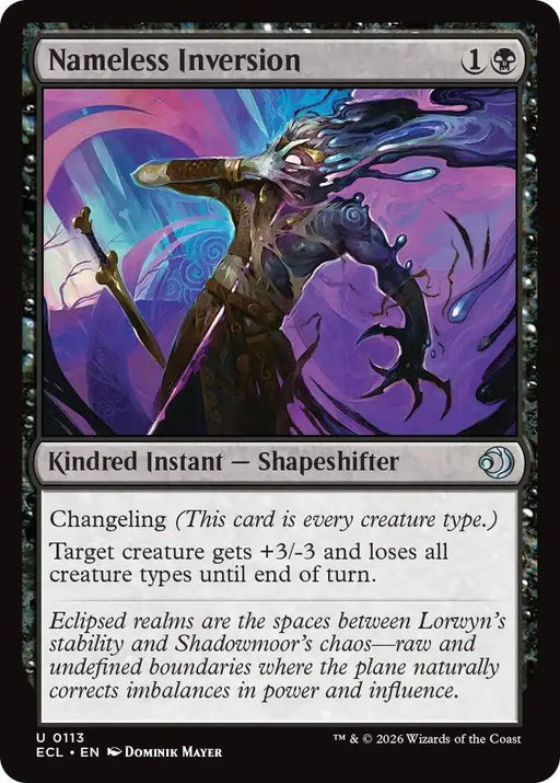 Nameless Inversion (113) [Lorwyn Eclipsed]