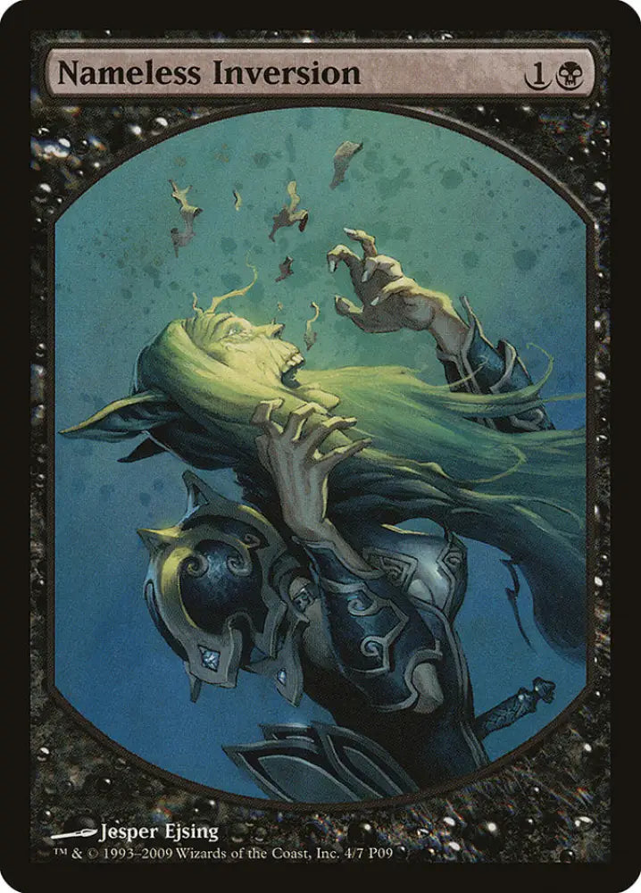 Nameless Inversion [Magic Player Rewards 2009] - MTG Single