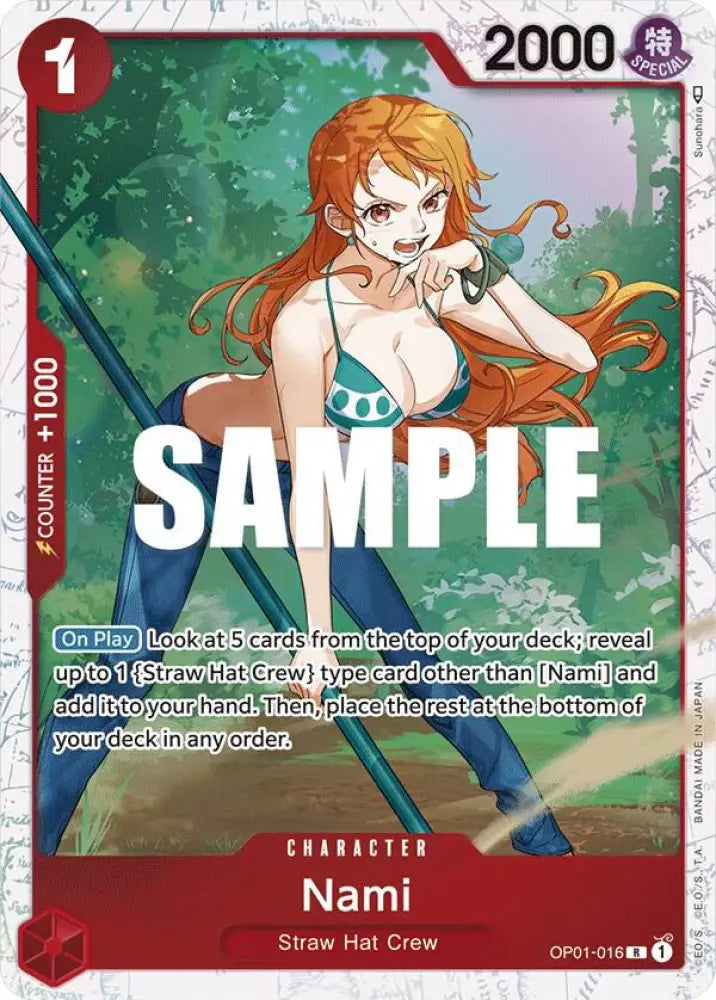 Nami - OP01-016 (Ultra Deck: The Three Captains) [One Piece Promotion Cards]