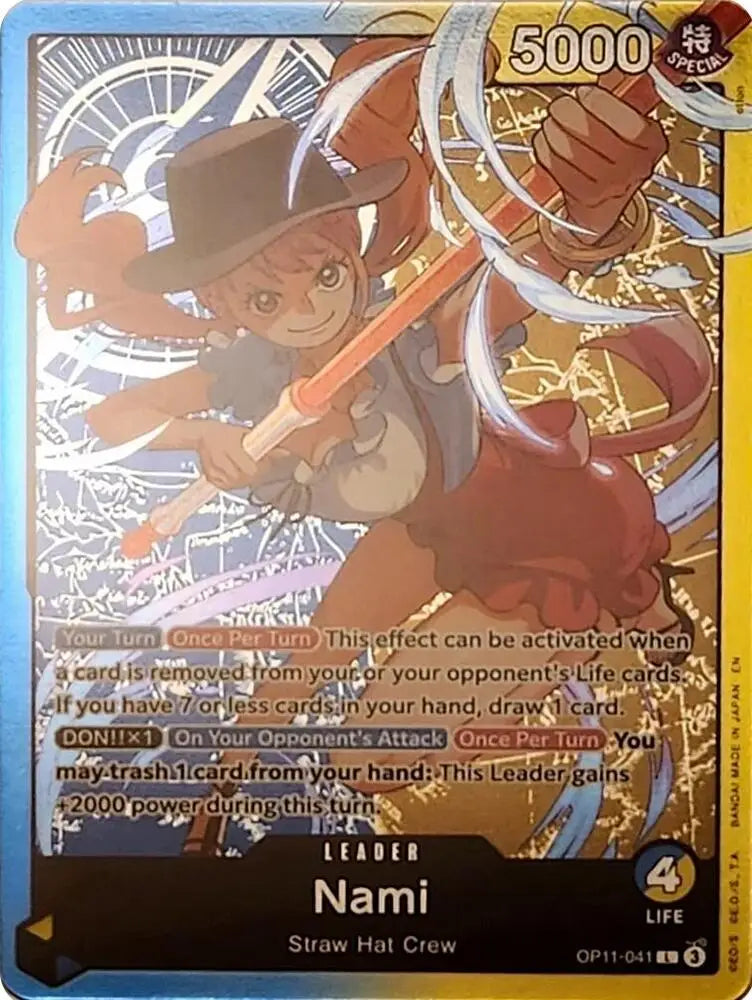 Nami - OP11-041 (Nami Deck) [Learn Together Deck Set]